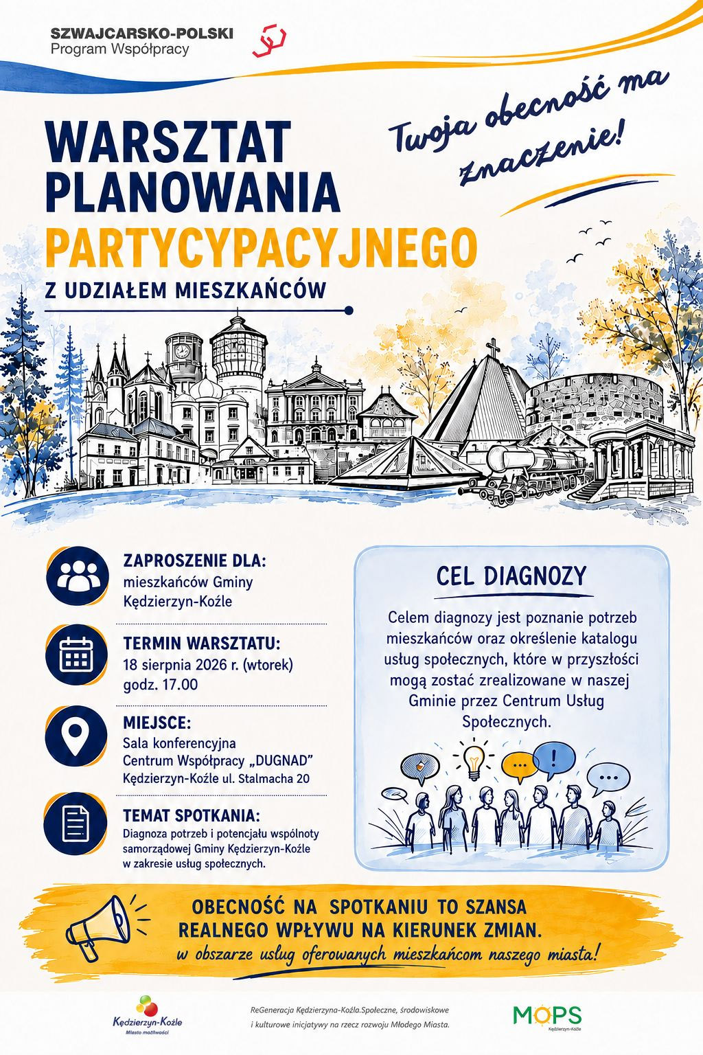 plakat warsztat planowania partycypacyjnego